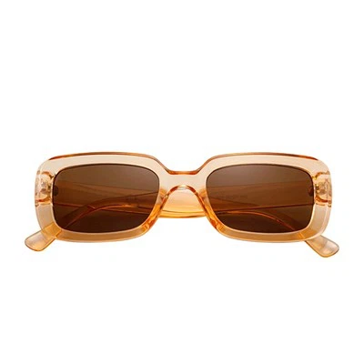 PC rektangel plast solbriller